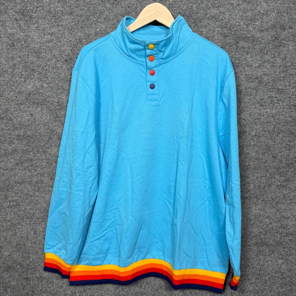 Aldi Unisex Size XL Pullover Sweatshirt Blue 2023 Gear Time Capsule Collection‎